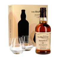 Balvenie 12 YO Double Wood gb + 2 gl