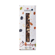Dark chocolate bar Croccoloso dried fruit 130 g Gardini