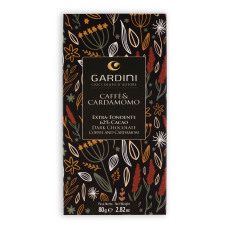 Dark chocolate bar Coffee and cardamon 80 g Gardini