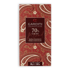 Dark chocolate bar 70% cocoa 80 g Gardini