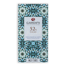 Milk chocolate bar 52% cocoa 80 g Gardini