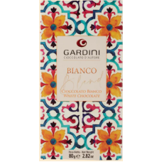 White milk chocolate bar 80 g Gardini