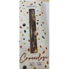 Milk chocolate bar Croccoloso dried fruit 130 g Gardini