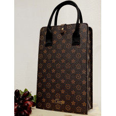 LW-003 Bag for 2 btls leather Louis Vuitton