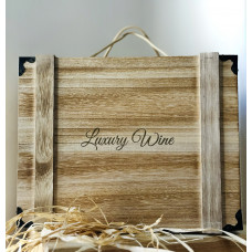 LW-018 Box for 6 btls wooden